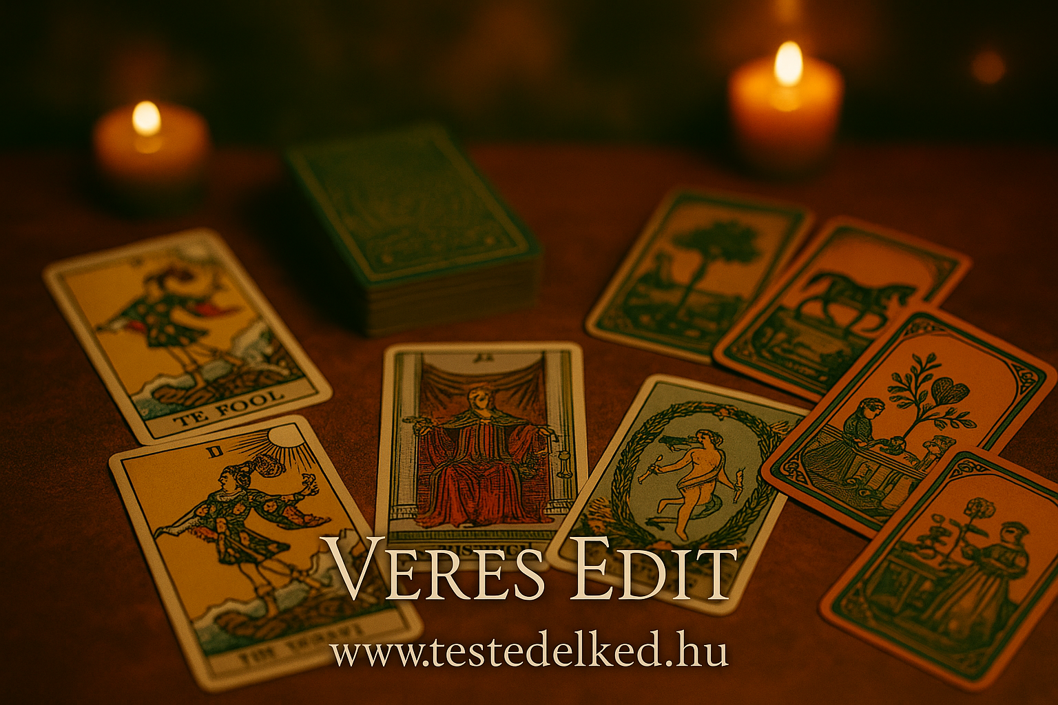Tarot és cigánykártya vetés Veres Edittel 